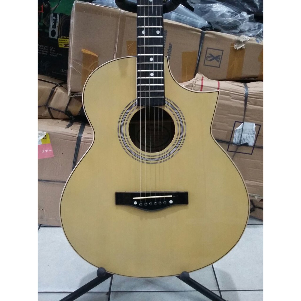 Gitar Akustik Merk Ibanez Merk Natural Jumbo Sunkay Trusrod Jakarta Murah