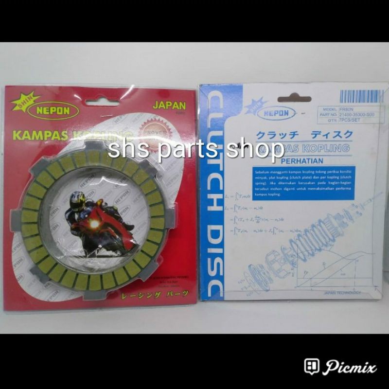 KAMPAS KOPLING FR 80 NEPON RACING PNP JUPITER VEGA FIZR