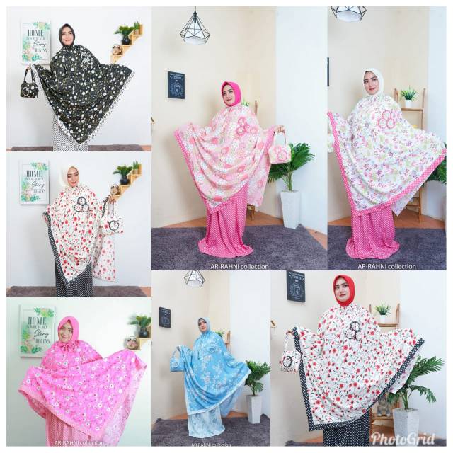 MUKENA PONCO KATUN JEPANG PREMIUM ARRAHNI