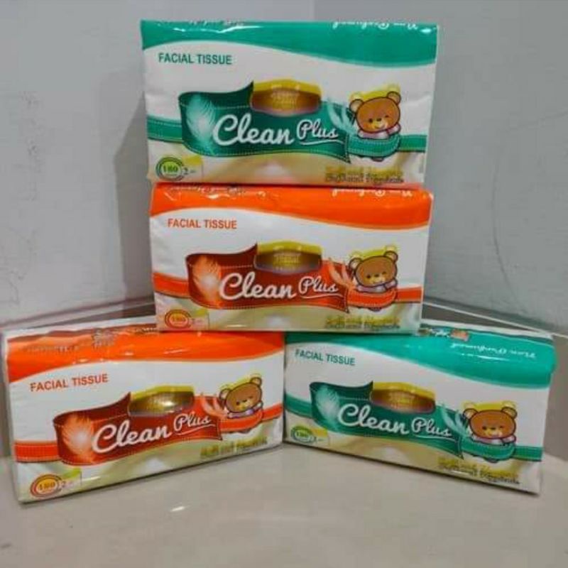Tissue clean plus 180 sheet