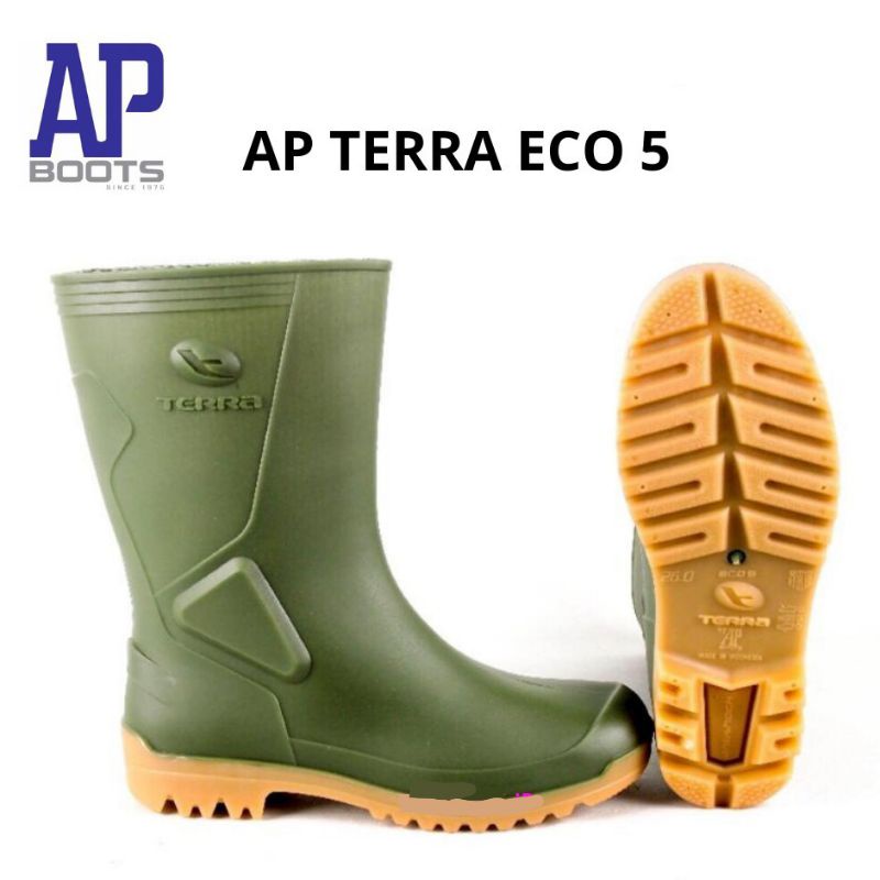 AP BOOTS TERRA ECO5 HIJAU PENDEK/AP BOOTS TERRA PENDEK HIJAU