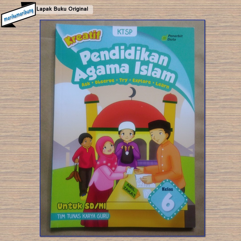 Buku Agama Islam SD Kelas 6 KTSP