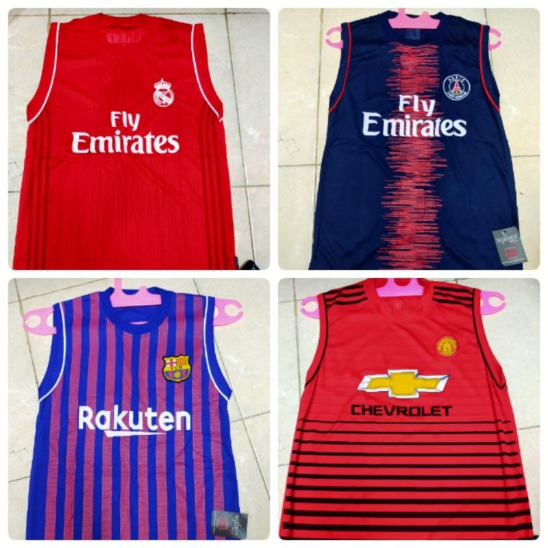 BAJU BOLA SINGLET  REMAJA/JANGKIS VARIANT CLUB