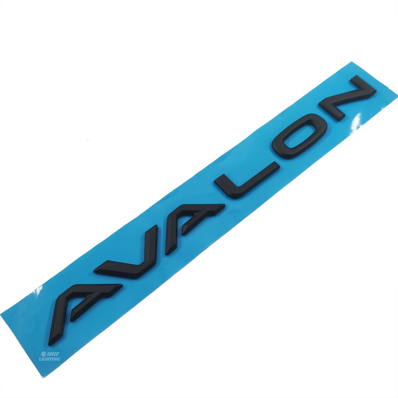 1pc Stiker Emblem / Badge Motif Tulisan AVALON Bahan ABS Untuk Dekorasi Mobil TOYOTA AVALON