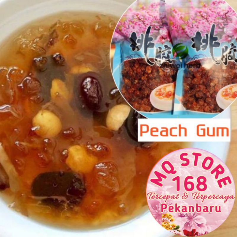 

Peach Gum - Getah Buah Persik - Impor 500g