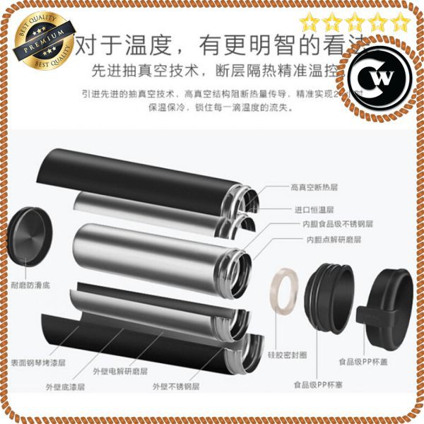 Botol Minum Thermos Stainless Steel 450ml