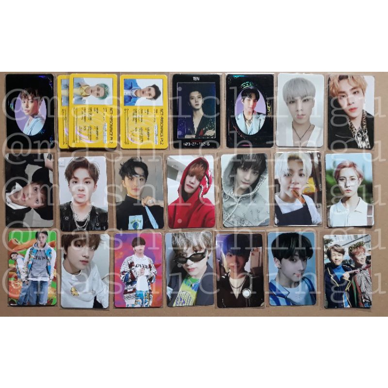 WTS PC NCT 2020 2021 DREAM 127 WAYV HELLO FUTURE HOT SAUCE RELOAD KICKBACK YEARBOOK ID CARD TOTM SEQ