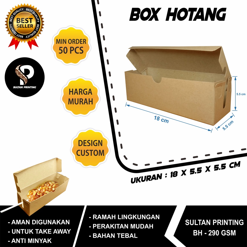 BOX HOTANG/BOX SOSIS/BOX CRON DOG