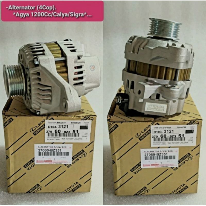 Alternator / Dinamo Ampere Charge Toyota Calya Sigra