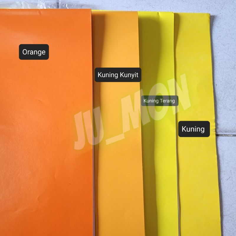 

Kertas Manggis Kuning Kunyit/ Pink Fanta/ Merah Manggis