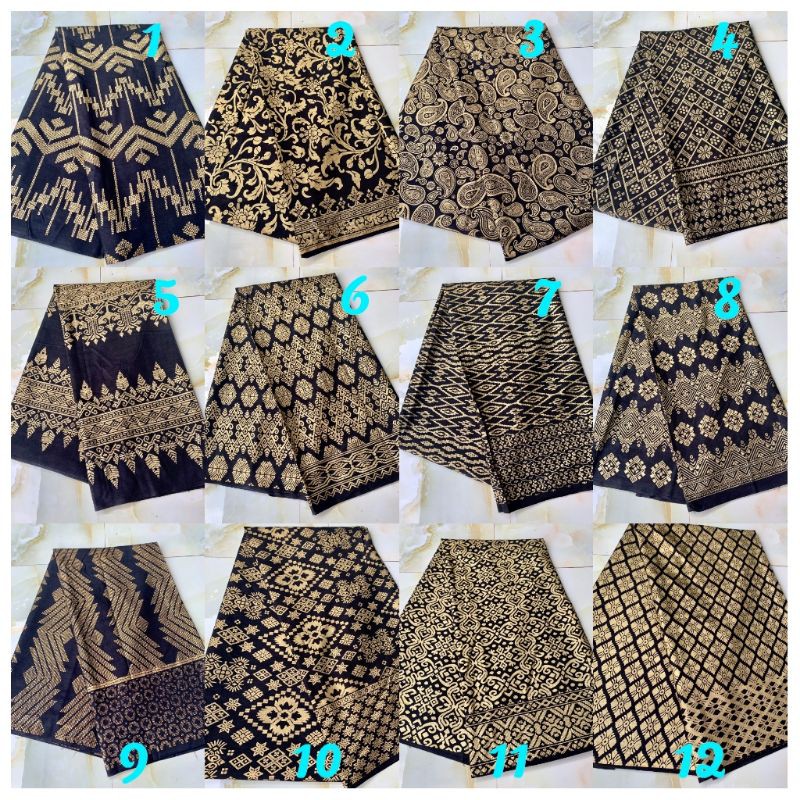 STRPE88 KAIN BATIK PRADA MURAH KAIN BATIK EMAS KAIN BATIK GOLD