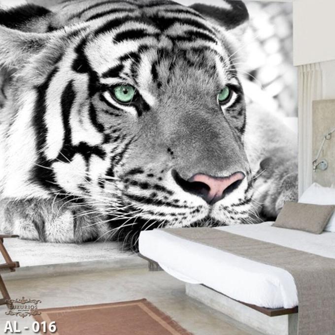 WALLPAPER DINDING 3D HARIMAU PUTIH WALLPAPER KUSTOM MACAN PUTIH TIGER Terbaru