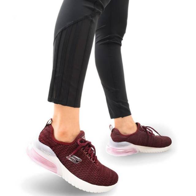 Skechers Skech-Air Stratus Women's Training Shoes - Burgundy