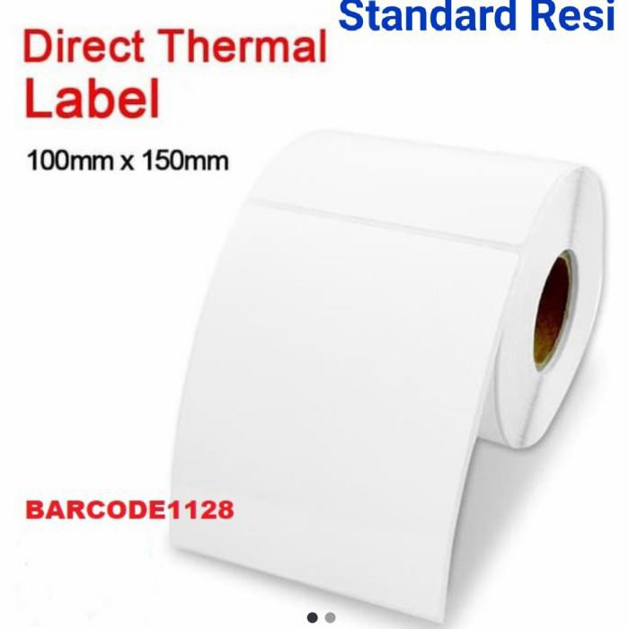 

Kertas / Label Barcode 100 X 150 Mm Kertas Sticker Direct Thermal 100X150 300Pc