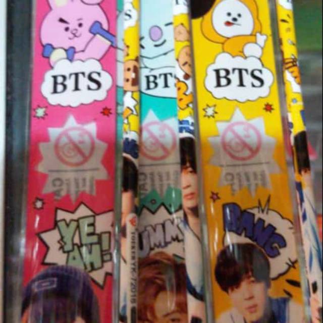 

Isi/refil ulang pen gel karakter BTS 038mm