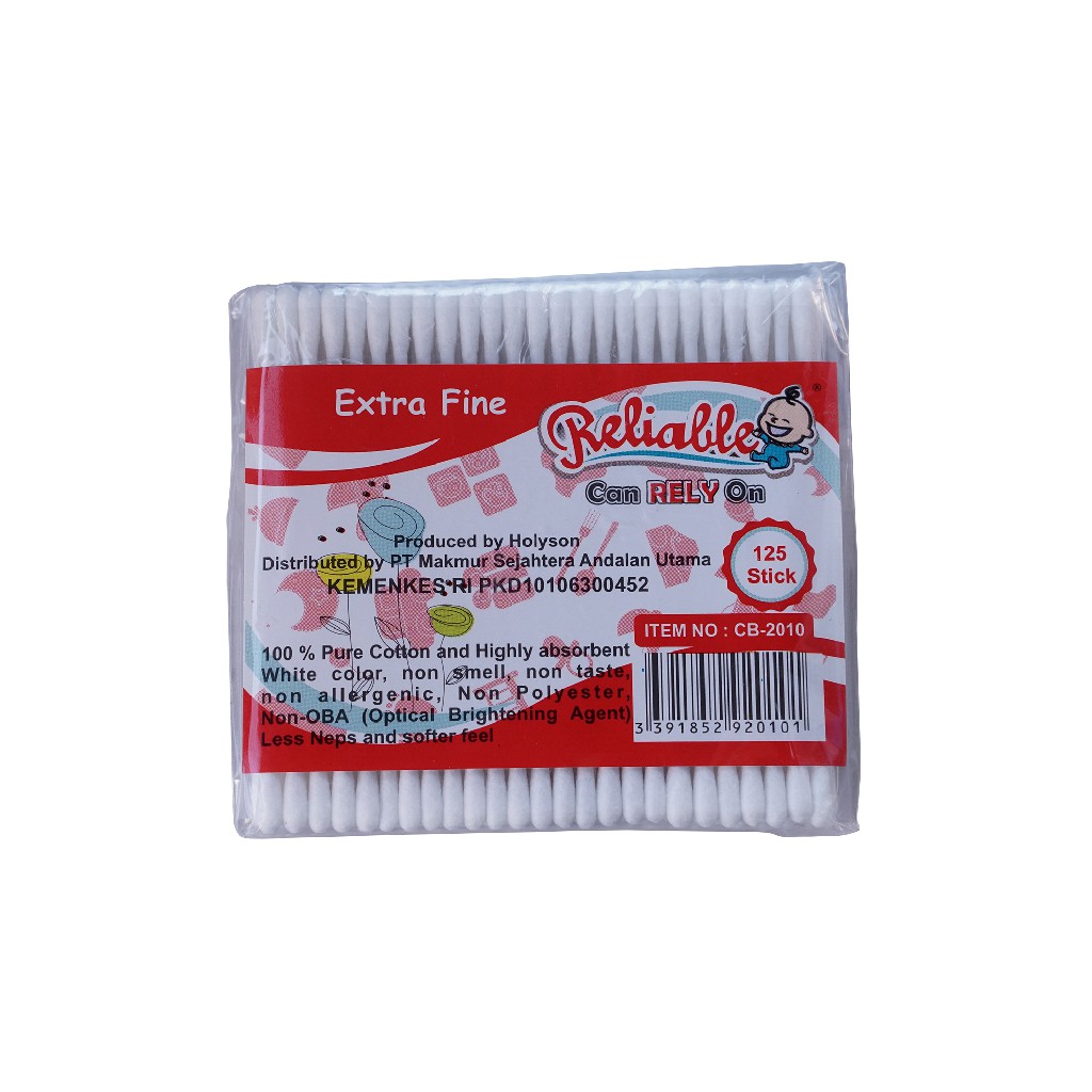 Reliable Cotton Bud Baby Extra Fine isi 125 pcs