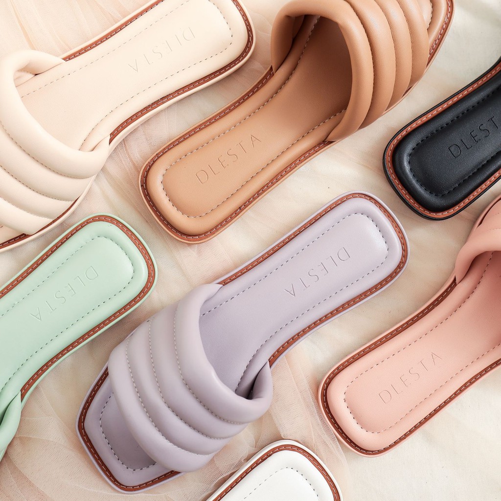 sendal flat || WILONA || sandal flat wanita/sandal wanita kekinian ByDLESTA.ID
