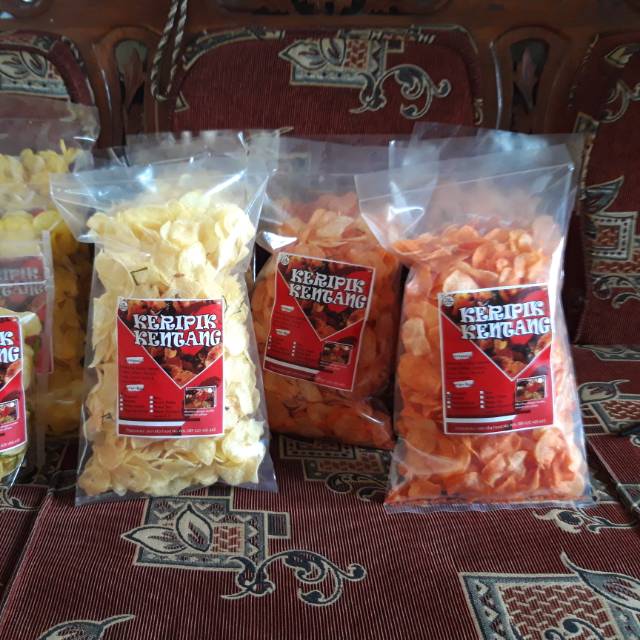 

Keripik kentang irfafood ukuran 250gr