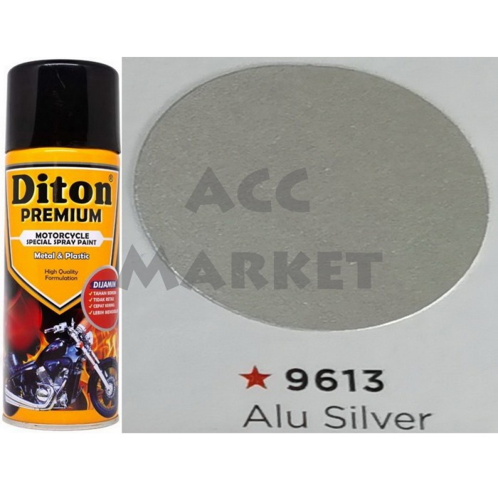 Pilox Diton Premium Pilok Pylox Perak Alu Silver 9613