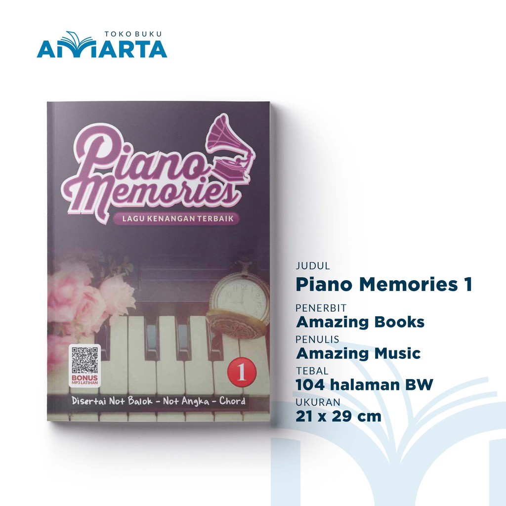 Buku Piano Memories 1