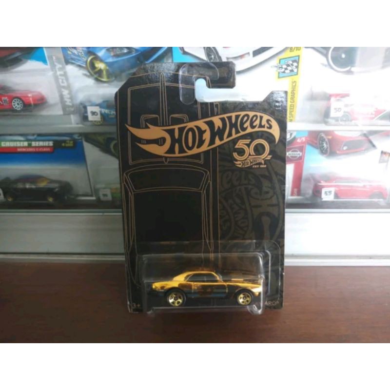 Hot Wheels 67 Camaro - Black &amp; Gold Series