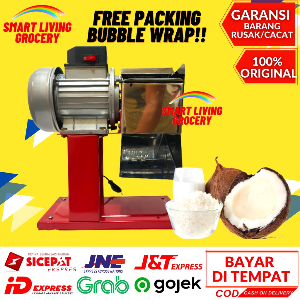 MESIN ALAT PARUTAN KELAPA SANTAN LISTRIK OTOMATIS  Quadron