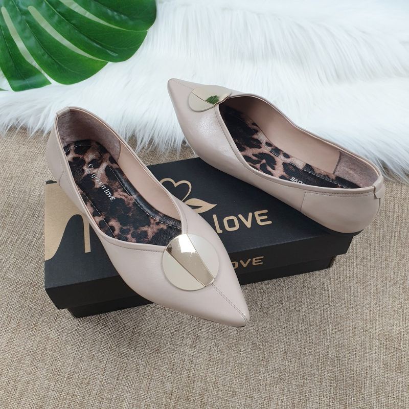 SEPATU WANITA / FLAT SHOES / SEPATU KERJA BRANDED MURAH MOONLIGHT