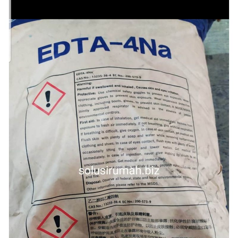 EDTA 4NA NA4 1KG 1 KG 1000G VITAMIN AKI ACCU TEKNIS PENGAWET MOBIL MO