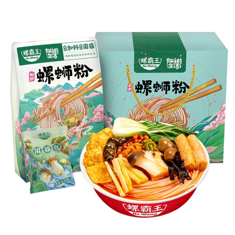 [4 VARIAN] Luobawang LuoShiFen Spicy Snail Rice Noodles 315-400g 螺霸王螺蛳粉