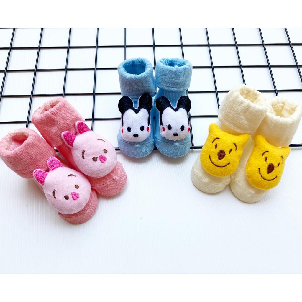 3D kaos kaki anak bayi boneka Lucu Murah lembut Bagus Terlaris Babeebabyshop