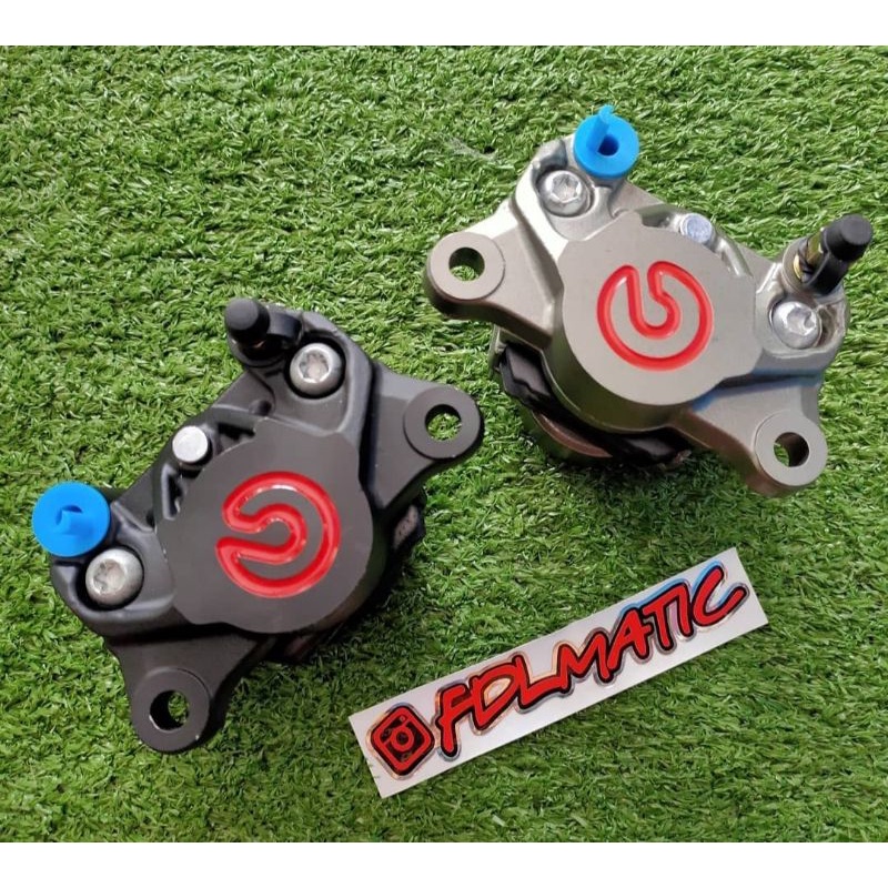 KALIPER BREMBO 2P BIG LOGO RED THAILAND