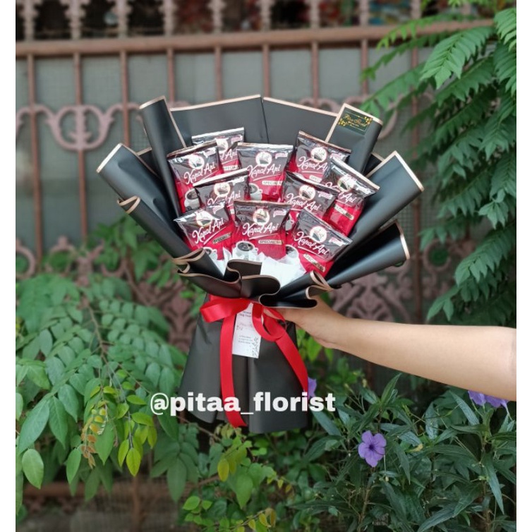 Bucket Kopi / Bucket Custom Kopi / Buket Kopi Wisuda / Hadiah Ulang Tahun