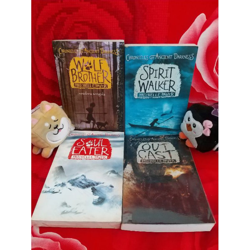Michelle Paver Set : Chronicles of Ancient Darkness (4 Buku) include Out Cast