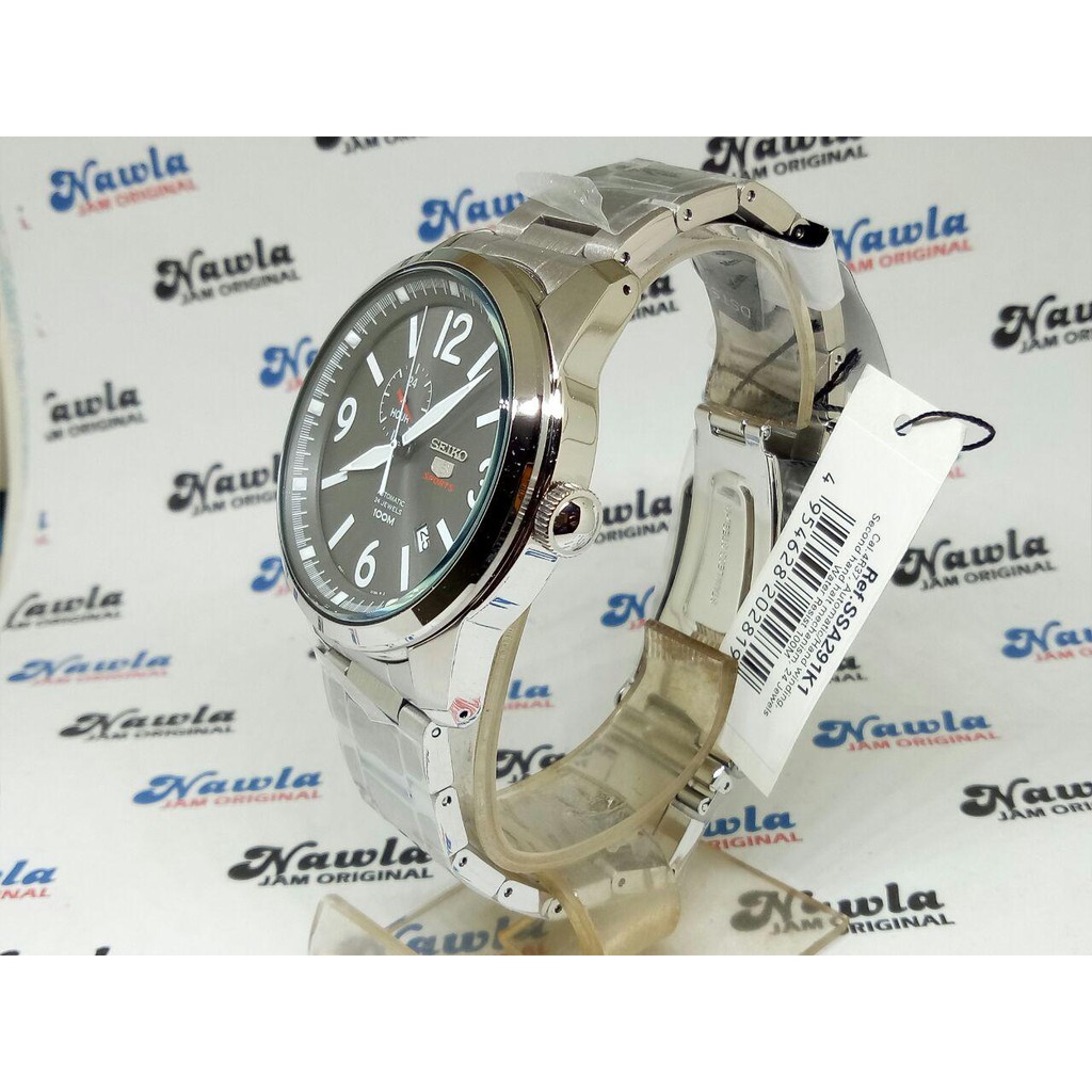 Seiko 5 Sports SSA291K1 Automatic Grey Dial | Jam Pria SSA291