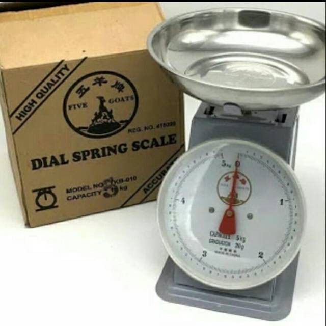Timbangan kiloan Duduk Dengan Ukuran 5KG