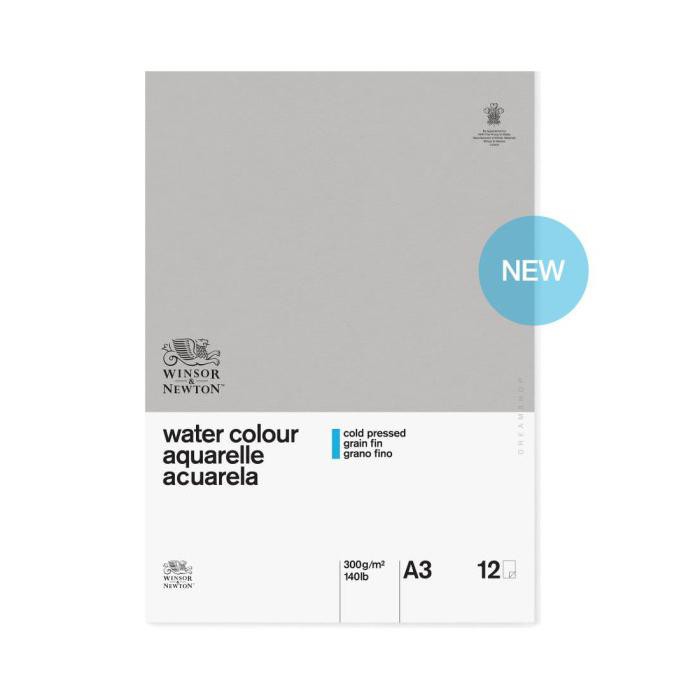 

Baru! Winsor & Newton Classic Watercolour Paper Pad A3 300 Gsm (Gummed) Terpercaya