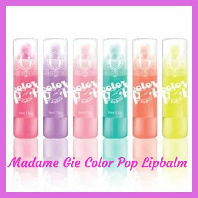 Madame Gie Color Pop Lip balm