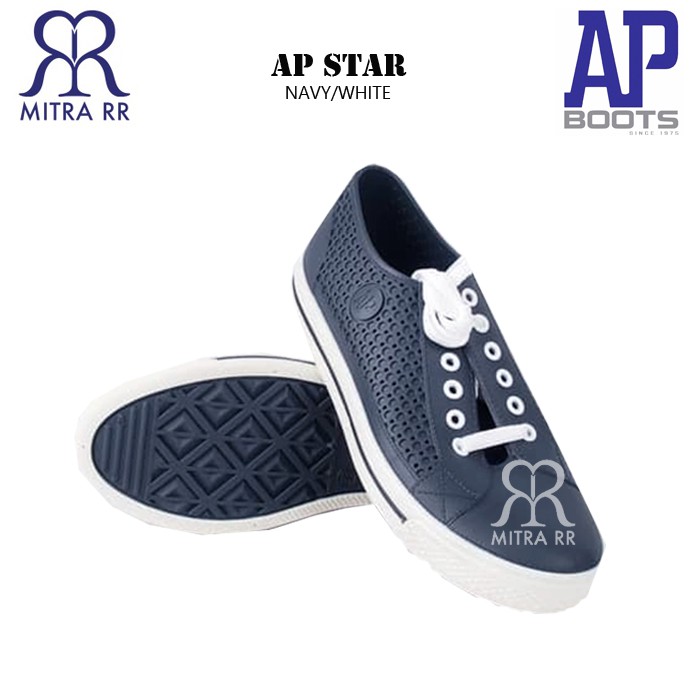 MitraRR Sepatu Kets ApStar AP STAR AP Boots Full Black Hitam Navy White Camel Coklat Black White