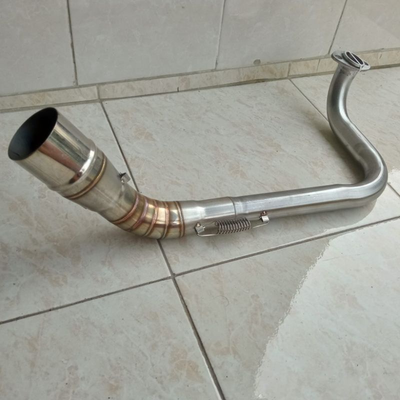 Leher Leheran Knalpot Vario 125 150 samping