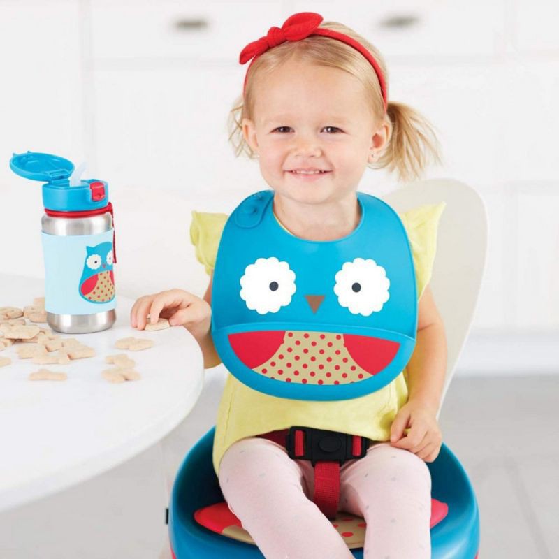 Skip Hop Zoo Silicone Bib - Celemek Silikon Skiphop