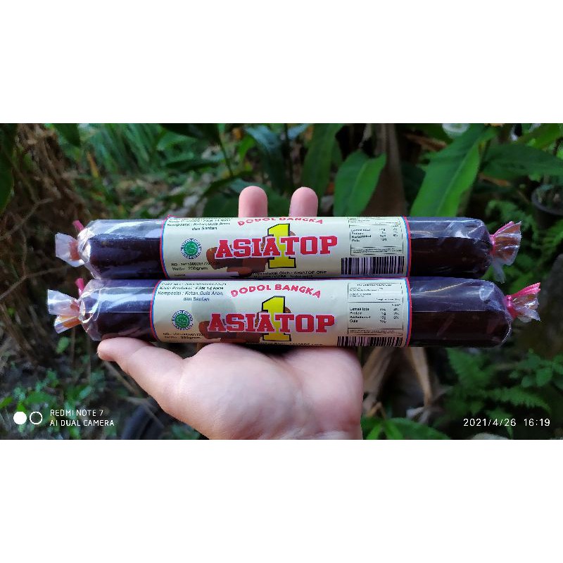 

Dodol Bangka merk Asiat 250gram oleh oleh makanan snack cemilan kue jadul amplang khas bangka