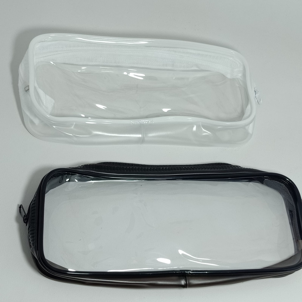 

Tempat Pensil Minimalist - Kotak Pensil Resleting Transparan