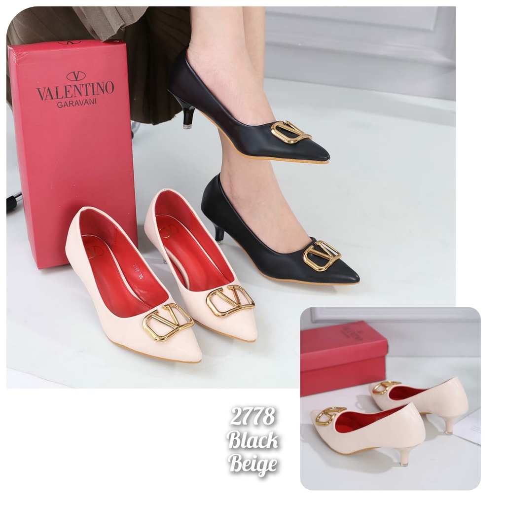 NEW ARRIVAL!!!  SEPATU WANITA IMPORT TERMURAH HEEL VELEN  Kode: 2788