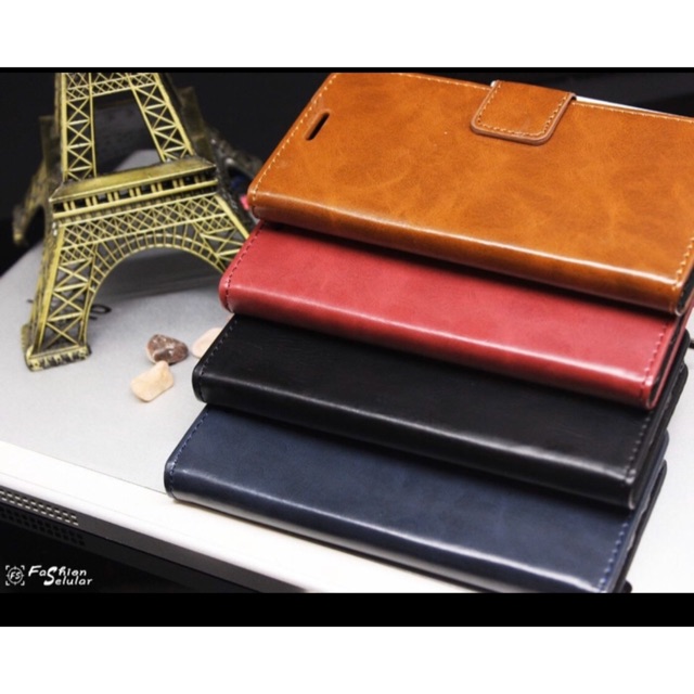 FLIP COVER LEATHER SAMSUNG A11/M11 2020