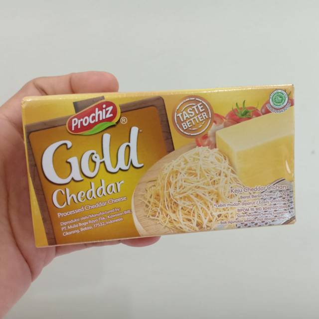 

Keju Prochiz Gold Cheddar 170 gram