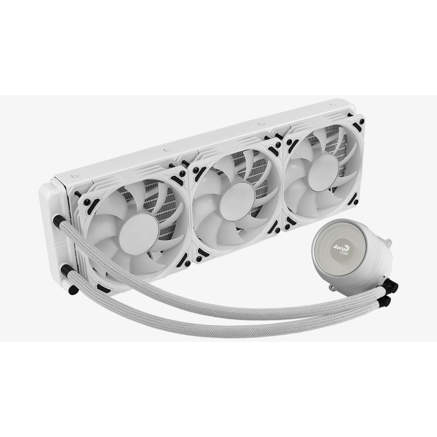 AeroCool MIRAGE L360 AIO WHITE MIRROR ARGB LIQUID COOLER 3x 120mm Fan