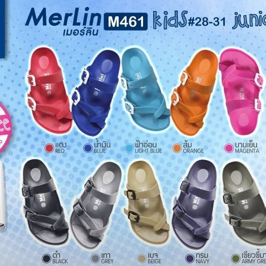 PROMO SANDAL RED APPLE ORI THAILAND JEPIT SILANG T415T