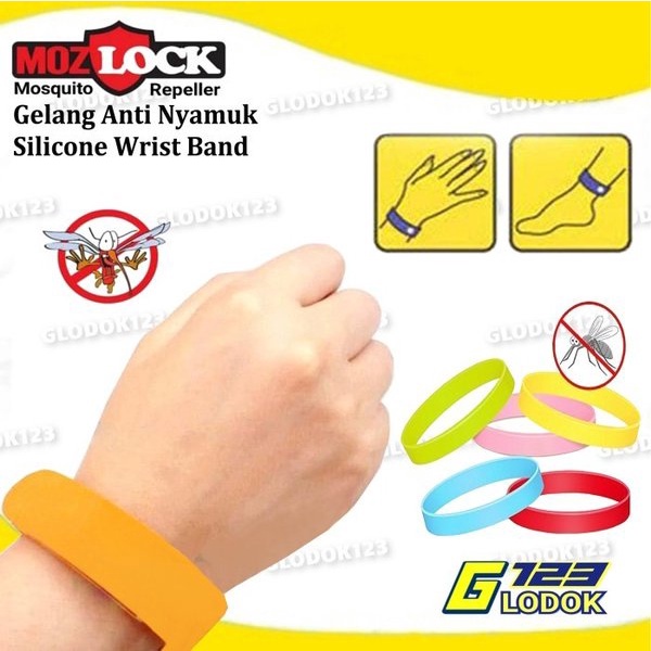 Gelang Anti Nyamuk Anak Bayi Dewasa Silikon Mosquito Bug Repeller Band