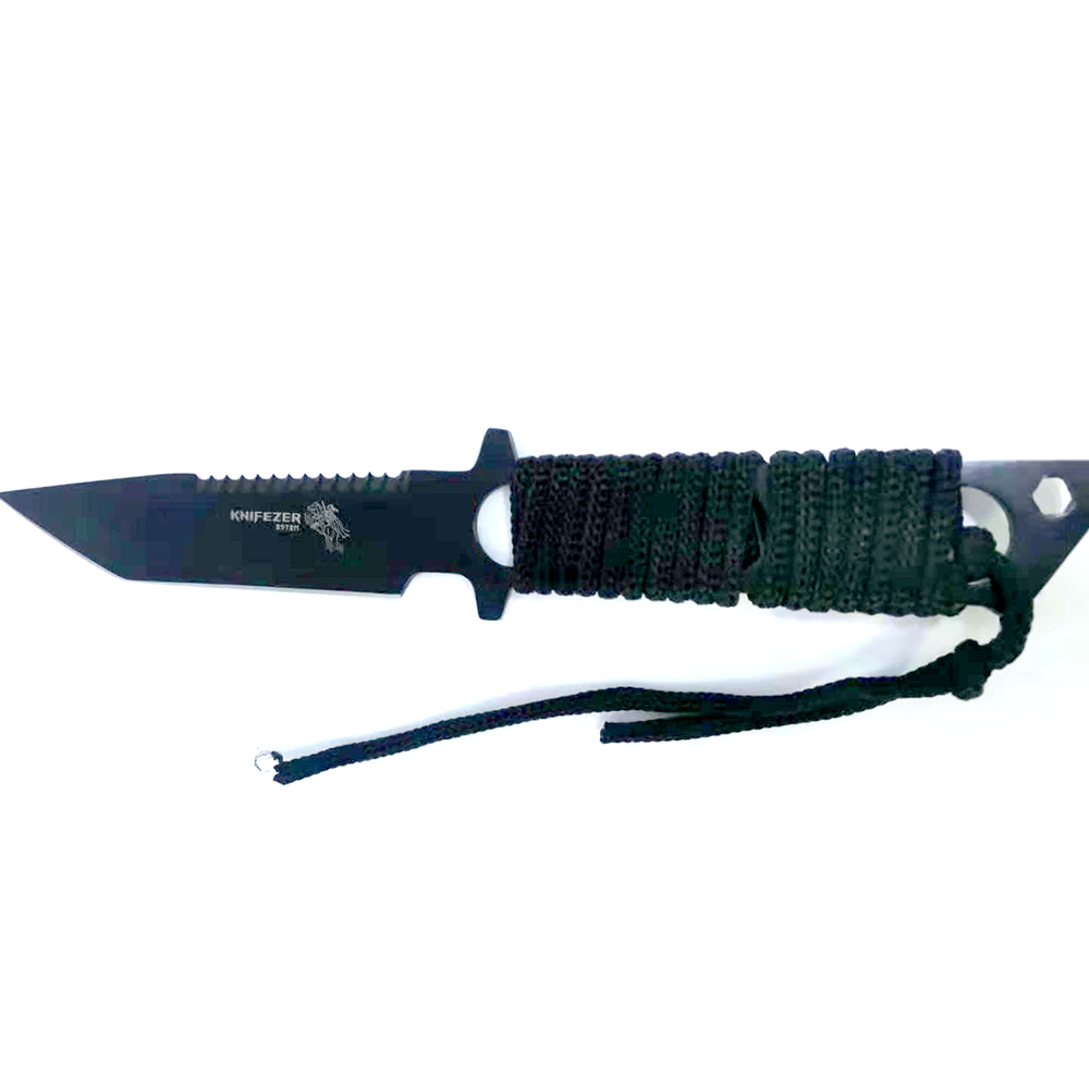 KNIFEZER Haller Pisau Tactical Wild Outdoor Survival Tool