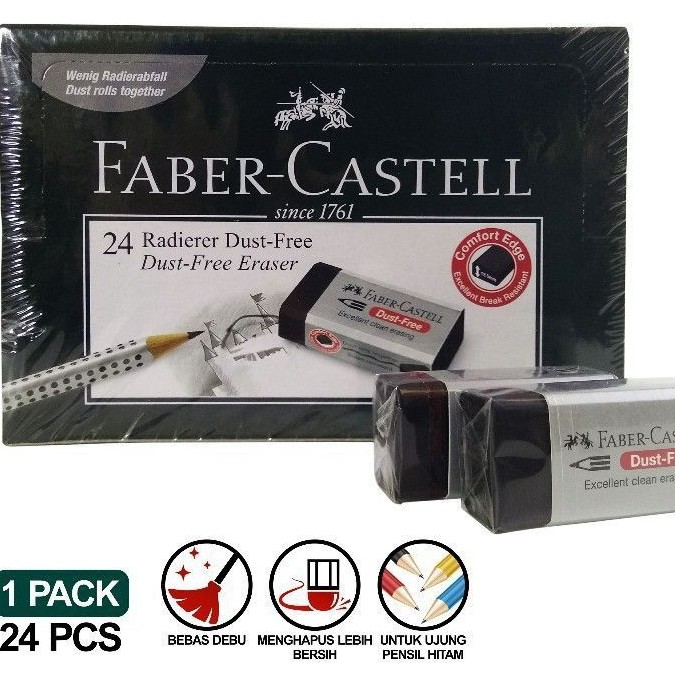

Penghapus Faber Castell Hitam Satuan